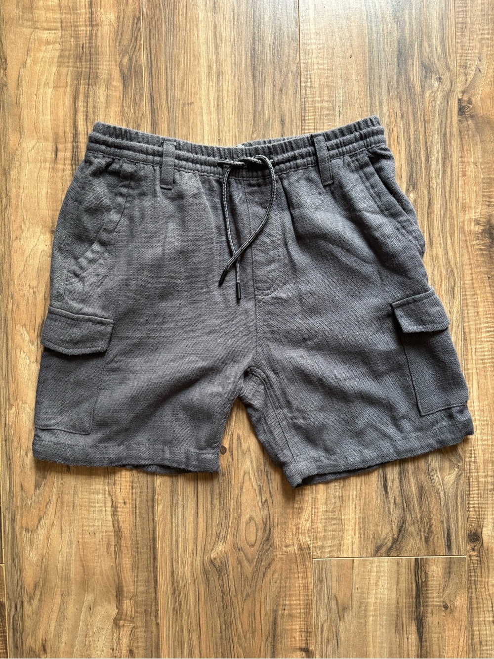 Burnside grey cargo shorts Size S